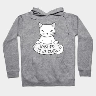 Welcome to the Washed Paws Club Hoodie